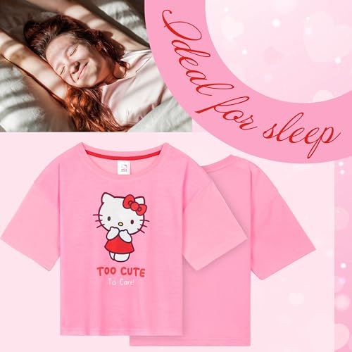 Hello Kitty Girls Pajamas Set, Comfortable Loungewear – Gifts for Girls3
