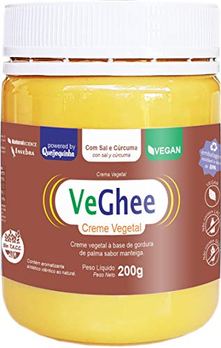 Natural Science VeGhee - Manteiga Vegetal com Cúrcuma e sal - 200g