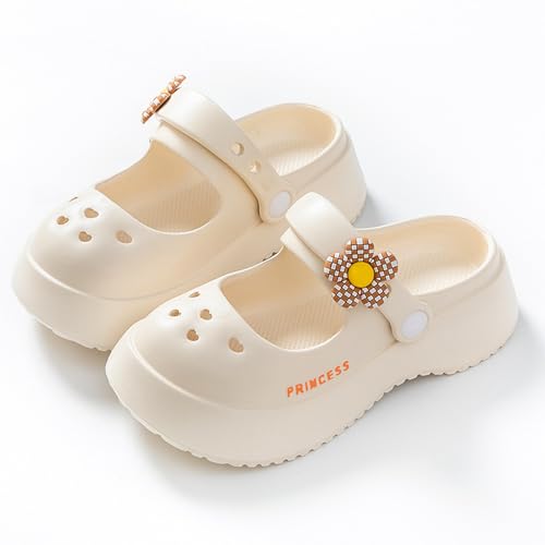 IWIHMIV Kids Cloud Slides Sandals Girls Summer Beach Pool Slippers Casual Comfortable Cute Thick Sole Non Slip Sandals3