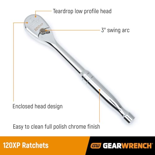 Image of GEARWRENCH Teardrop Ratchet