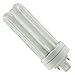 GE 97632 - F32TBX/841/A/ECO - 32 Watt CFL Light Bulb - Compact Fluorescent - 4 Pin GX24q-3 Base - 4100K -