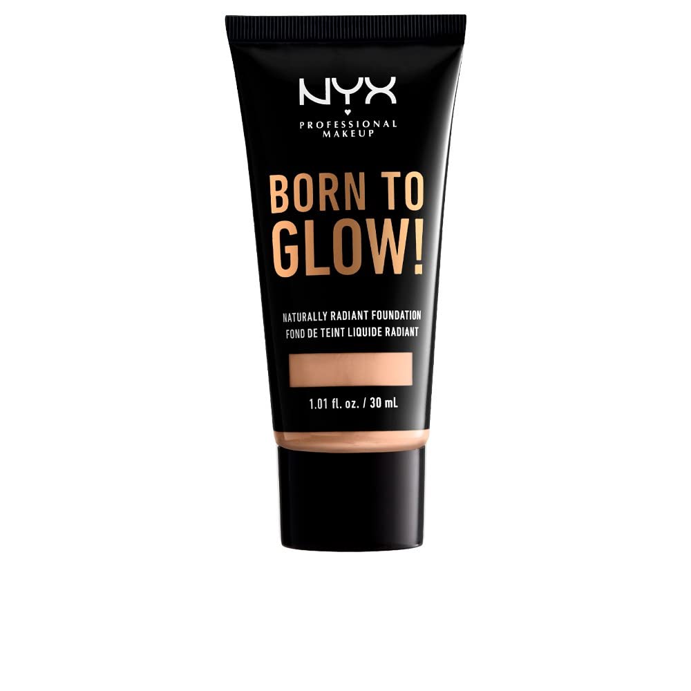 NYX PROFESSIONAL MAKEUP Born To Glow! Naturally Radiant Foundation, Vanilla 06