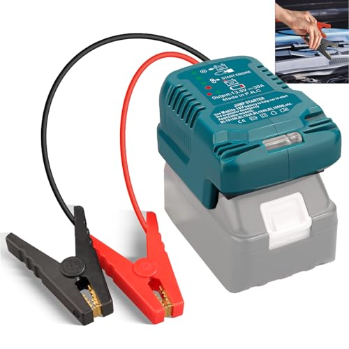 Adaptador de batería para batería Makita de 18 V, arrancadores para baterías de coche, arrancadores de coche