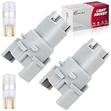 Svicari 2PCS Tail Light Socket Plug with Bulb For Honda Acura TSX RDX Accord Odyssey Civic CRV Fit Rear Back Up Lamp Trunk Lamp Base Connector Replace #33513-S84-A01