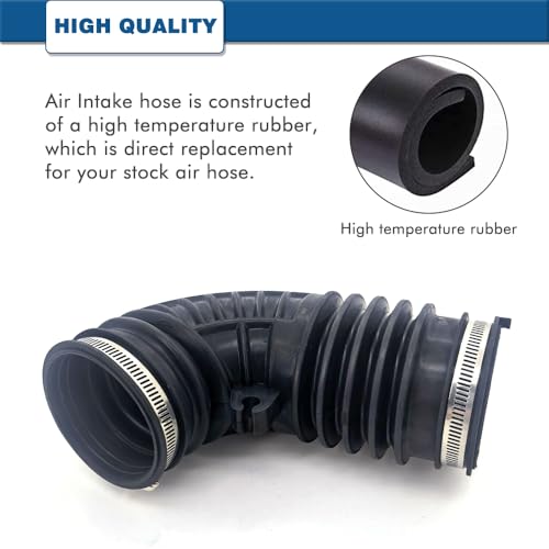 Air Intake Hose Compatible with Acura RDX 2007 2008 2009 2010 2011 2012 2.3L - Intake Filter Tube Replaces # 17228RWCA00 17228-RWC-A00 - Air Intake Duct Tube Boot by A ABIGAIL - Image 3
