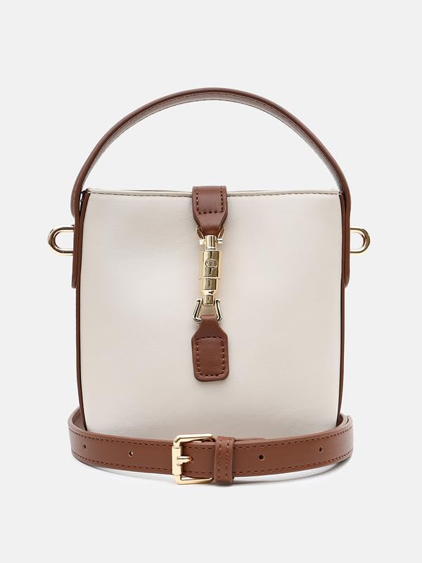 Image of Kazo Bag Structured Shoulder Handbag | Premium Faux Leather Purse