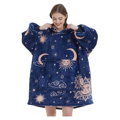 FELOVE Sudadera con Capucha, Manta usable,Grande Hoodie Sudadera con de Gran tamaño, Talla Única, cálida, Suave, y cómoda Sudadera, para Adultos, Hombres, Mujeres, Adolescentes. | Ya disponible en tu tienda friki favorita! En mundofriki.es!