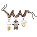 Fehn Otter Activity-Spirale, Motorikspielzeug mit Lernfunktionen zum Berühren, Fühlen und Spielen, für zu Hause und zum Mitnehmen, für Babys ab der Geburt