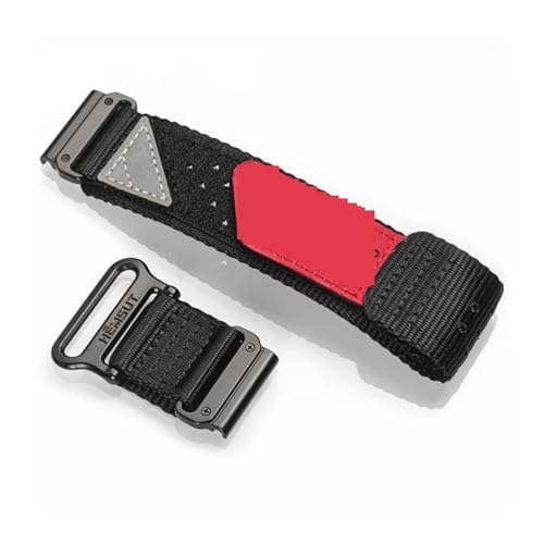 Bracelet montre nylon vert 26mm HGA142-BLK boucle réglable série 1-7 SE