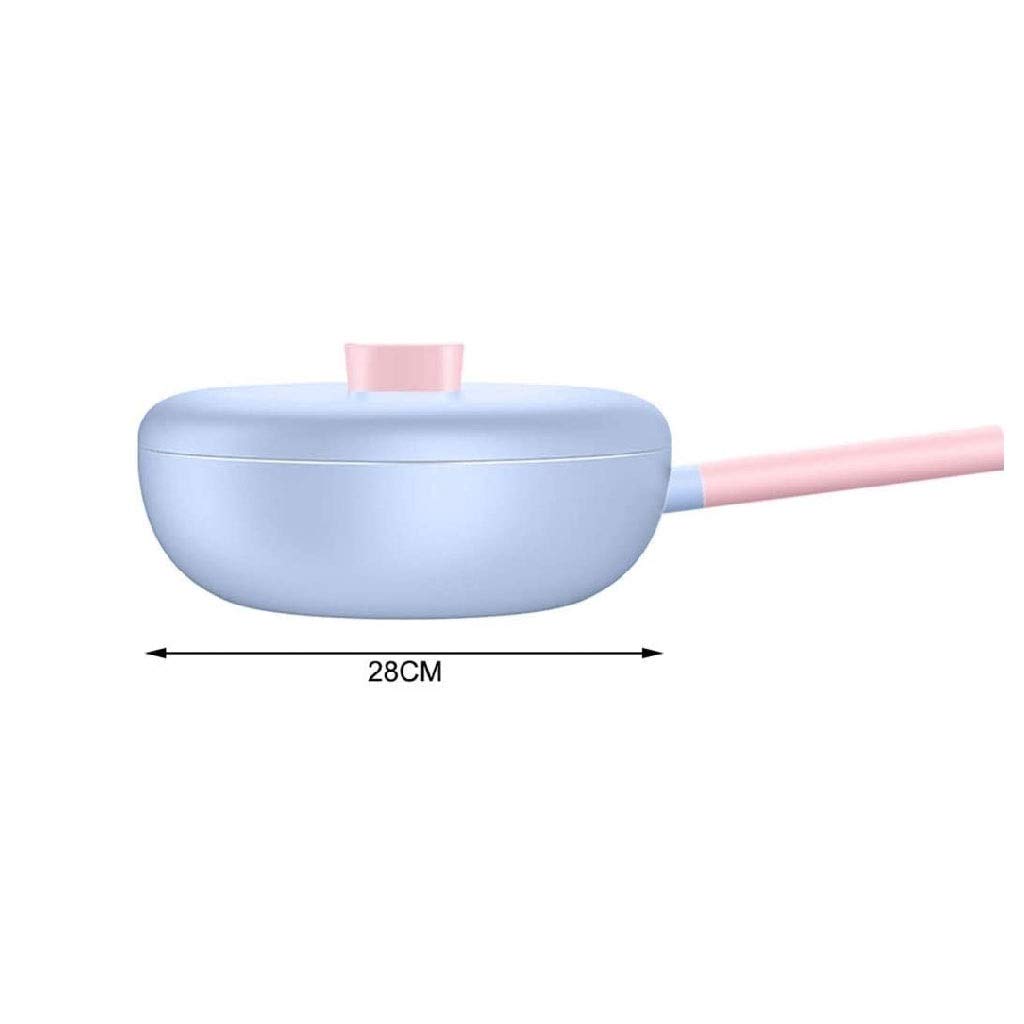 Wok, pentole, padelle, padelle, rivestimento antiaderente per padelle, ideale per cucinare al chiuso e all'aperto
