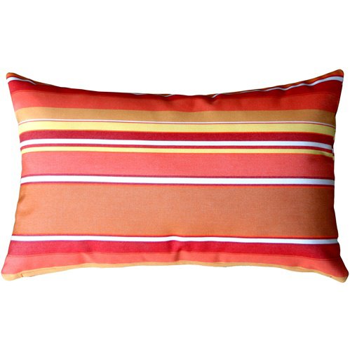 PILLOW DÉCOR Sunbrella Outdoor Pillow, Dolce Mango, 12