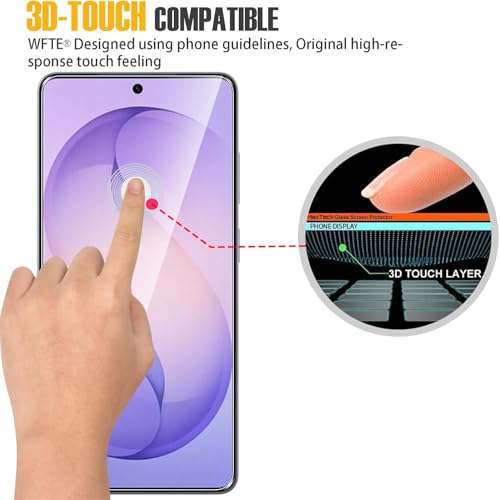 Image of FabeKeee Borderless Military-Grade Gorilla Tempered Glass for Samsung Galaxy S26 (Transparent) Case Friendly Full Screen Coverage with Installation Kit, Pack of 2