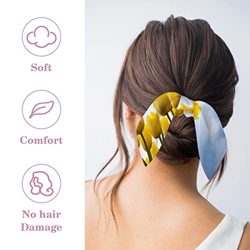 Élastiques à cheveux longs avec ruban pour attacher sans casser la queue de cheval - 2
