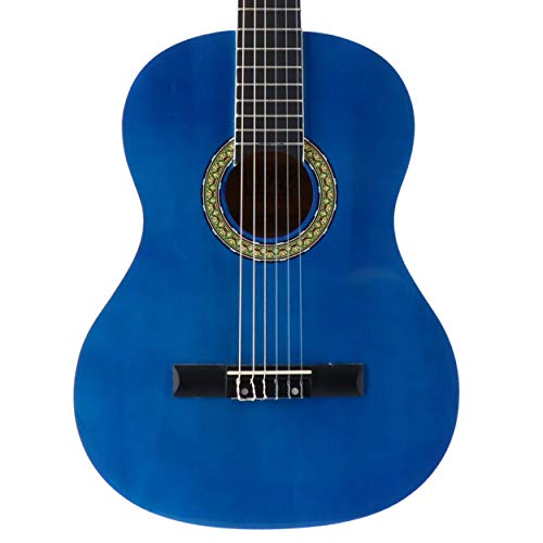 LaPaz 002 BL guitare classique – bleu - Les Beatles, Paul McCartney, John Lennon, RIngo Starr, George Harrison LaPaz 002 BL guitare classique - bleu – Image 5