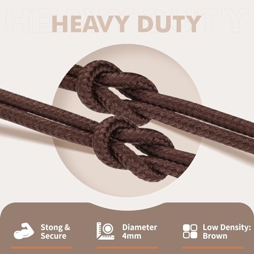 Image of Stepace 2 Pairs Round Heavy Duty Boot Laces for Hiking and Work Boots