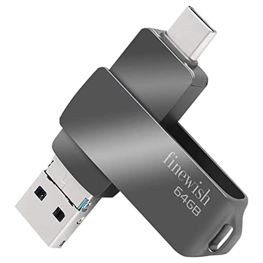HAODIUSB88 Minnessticka 64 GB USB 3.0, USB C Flash Drive 64 GB 3 i 1 Otg Type C/Micro USB/USB 3.0 Penna Drive 64 GB för Samsung, Huawei, Oneplus, Macbook, Pc, Android smartphone, surfplattor.