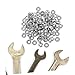 YOSADIER 200pcs Stainless Steel Countersunk Washers Washers for Automotive Plumbing Electrical and Industrial Use Flat Gaskets Silver Finish
