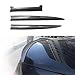 ZXYHBHD Compatible with Audi A4 B7 2005-2008, Sedan Rear Trunk Boot Lip Wing Spoiler Adjustable Car Spoiler,1-Gloss Black