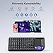 All-in-One Bluetooth Keyboard with Touchpad – Sturdy Aluminum Frame, Rechargeable & Portable – Seamless Connectivity for iPad, Mac, PC – The Perfect Companion for Smart Home, IT Tech & Field Service.