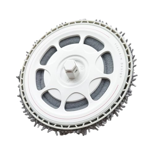 4 Wischtücher mit 2 Ersatzhalterung Zubehör für Roborock Qrevo S/Qrevo Master/Qrevo Pro/Qrevo Plus/Qrevo Maxv/Qrevo Slim, Roboter Staubsauger Ersatzteile