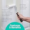 Harris 101092201 Essentials Mini Roller Set For Walls & Ceilings With Tray And Frame, 4" Emulsion & Gloss Roller Sleeves