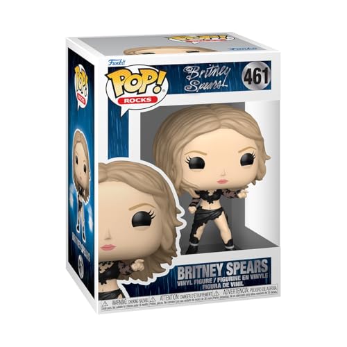 Funko Pop! Rocks: Britney Spears - Stronger - Figura de Vinilo Coleccionable - Idea de Regalo - Mercancia Oficial - Juguetes para Niños y Adultos - Music Fans - Muñeco para Coleccionistas