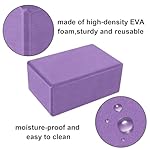 Muka 4 Pack Yoga Blocks 4x6x9 Inch, High Density EVA Foam Yoga Brick for Meditation, Pilates - Image 5