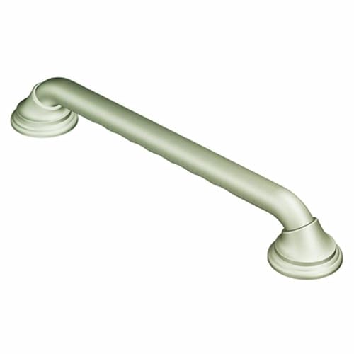 Moen R8748D3GBN Bathroom Safety 48-Inch Grab Bar with Curl Grip,
