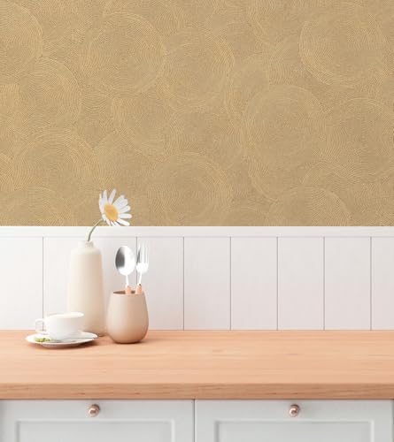 Papier peint intissé géométrique bronze 790933 Profhome 5,33m2 - 8