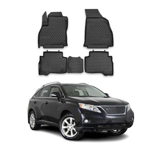 Tapis de voiture en caoutchouc étanche OMAC Lexus RX 350 3D