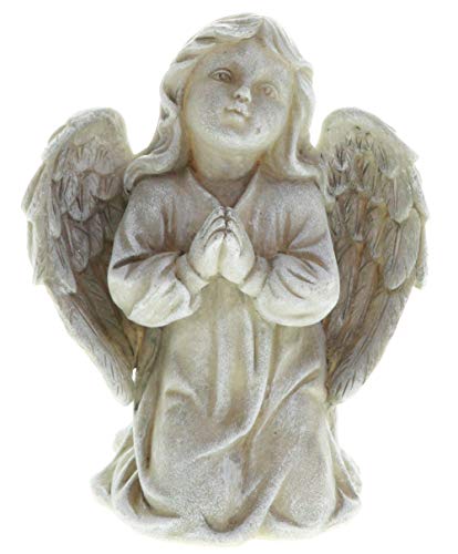 Preisvergleich Produktbild Hline Grabfigur Grabengel knieend betender Engel 17 cm