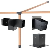 Grehitk (グレハイテク) パーゴラキット 3ウェイ直角コーナー Grehitk (グレハイテク) パーゴラキット ブラケット付き3ウェイ