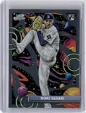 2025 Topps Chrome Cosmic #68 Roki Sasaki Rookie RC Baseball Card