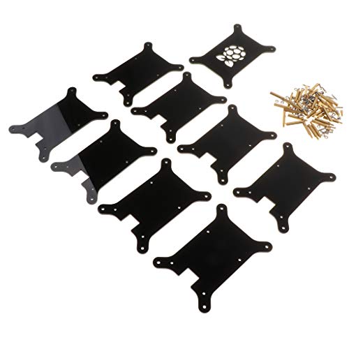 H HILABEE Custodia a Forma di Cluster Stratificato...