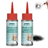 60ml*2 Grafito Cerraduras, Polvo de Grafito Lubricante, Lubricantes en Polvo de Grafitoss, Grafitoss Spray Para Cerraduras, Lubricante para Cerradura de Puertas, para Bisagras Rígidas