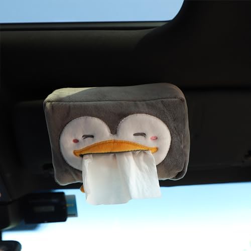 Pivdo® Car Tissue Paper Holder Different Animal Cartoon Faces Portable
