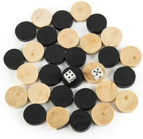 Travel Chess Set for Kids and Adults, 3 in 1 Chess Checkers Set, Portable Travel Board Game & Friends Board Game, Wooden Board Game for Kids, Strategy Board Game Toy Gift for Kids, Chess Board Set 8 41RrACh+ffL. AC