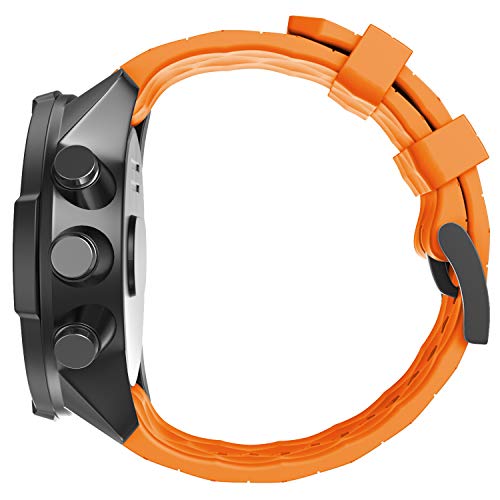 Notocity For Suunto 9 Spartan/Suunto 9 Titanium Band, Soft Silicone Replacement Strap Wristband For Suunto 9 Smart Watch Gps/Suunto Spartan Sport Wrist Hr/Suunto 9 Titanium #TOP4