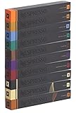 Nespresso Kapseln 100 Stück Kaffeekapseln - 10x Linizio Lungo 10x Volluto 10x Vivalto Lungo 10x Fortissio 10x Ciocattino 10x Arpeggio 10x Decaffeinato Intenso 10x Ristretto 10x Vanilio 10x Caramelito