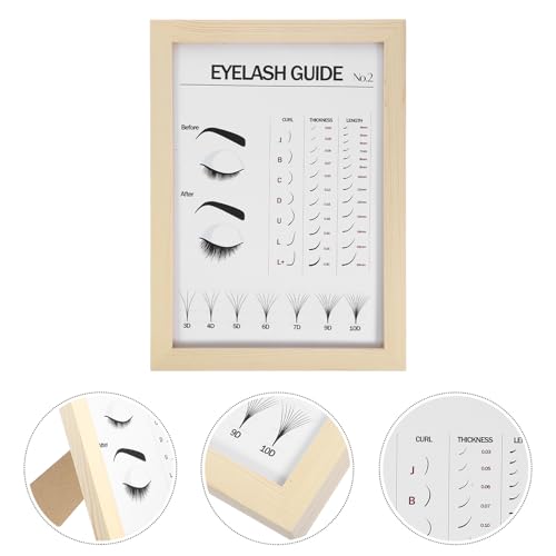 Planche d'exposition pour extensions de cils support salon de beauté - 5