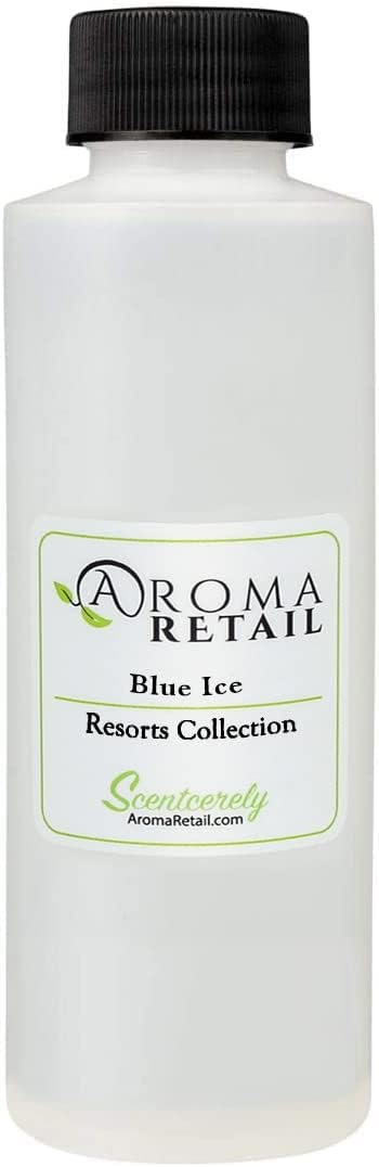 Blue Ice 4 oz Refill for Oil Diffuser with Watermelon, Grapefruit, Blond Woods, & More Notes