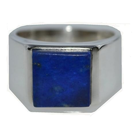 Men's Sterling Silver Lapis Lazuli Ring Cover