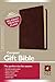 Compact Gift Bible NLT (Bonded Leather, Burgundy/maroon)