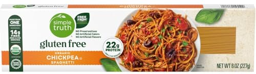 Simple Truth Gluten Free Organic Chickpea Spaghetti, 22g Protein, 14g Fiber, Non-GMO, 8 oz (2 Pack) image 2