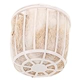 TOGEVAL Bird Nesting Material and Breathable Jute Nesting Pad with Mixed Fibers for Bird Cage Bedding