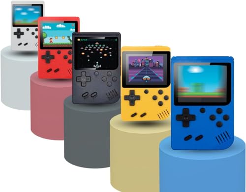 * 【Regalo perfetto per bambini e adulti】 La console di gioco portatile retrò può portare gli adulti alla loro infanzia e anche coltivare le capacità di coordinazione occhio-mano dei tuoi bambini. Ideale per compleanno, Natale, festa del papà, festa della mamma, Capodanno e regali di festa per bambini, ragazzi, ragazze, adulti, famiglie, amici. L'intrattenimento interattivo della competizione di gioco migliora l'interazione genitore-figlio, portando più risate e felicità a tutta la famiglia.