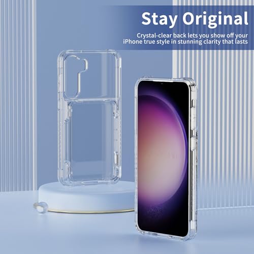 Funda para Samsung S23 Plus transparente perfecta para salir sin cartera 7
