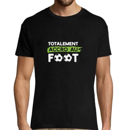 T-Shirt Foot Homme Solution Cadeau Rigolo et Original pour Papa Adoré