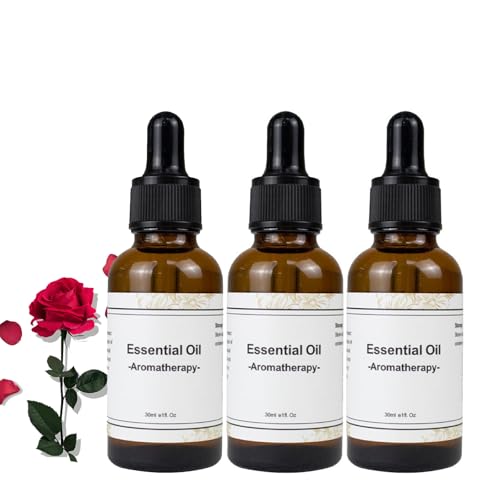 Rosmarinöl Haaröl BIO, Naturreines ätherisches Öl, Vegan - Als Haaröl gegen fettige Haare - Aroma Diffuser Öl (50ML, JasminE)