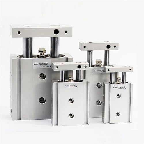 Vérin CXSM15 double effet anti-torsion alésage 15mm résout les erreurs d'alignement